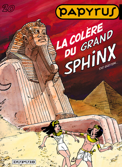 Papyrus - Tome 20 - La Colère du grand sphinx (9782800127408-front-cover)