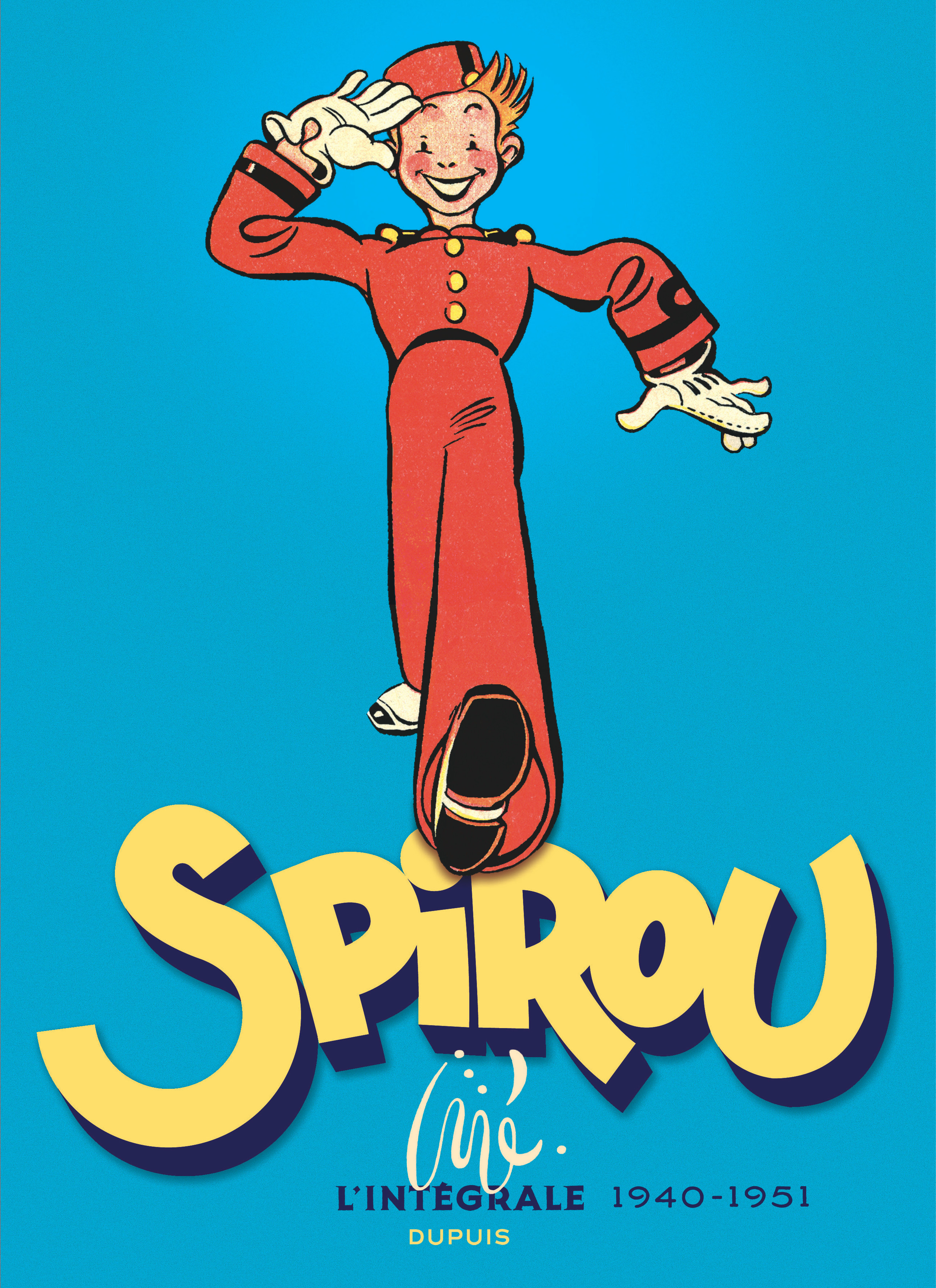 Spirou par Jijé - Tome 0 - Spirou de Jijé (9782800163710-front-cover)