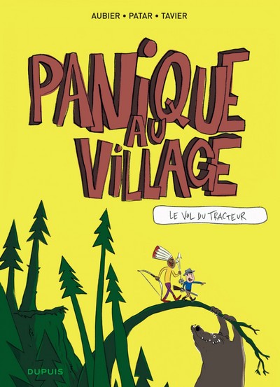 Panique au village - Tome 1 - Le vol du tracteur (9782800143347-front-cover)