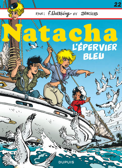 Natacha - Tome 22 - L'Epervier bleu (9782800148113-front-cover)