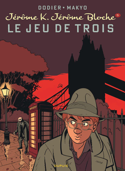 Jérôme K. Jérôme Bloche - Tome 5 - Le Jeu de trois (nouvelle maquette) (9782800156019-front-cover)