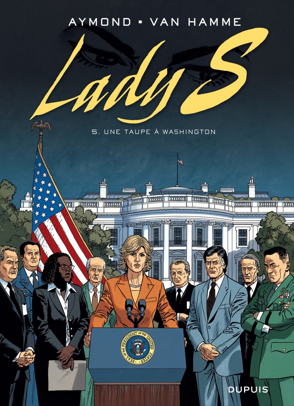 Lady S - Tome 5 - Une taupe à Washington (9782800140698-front-cover)