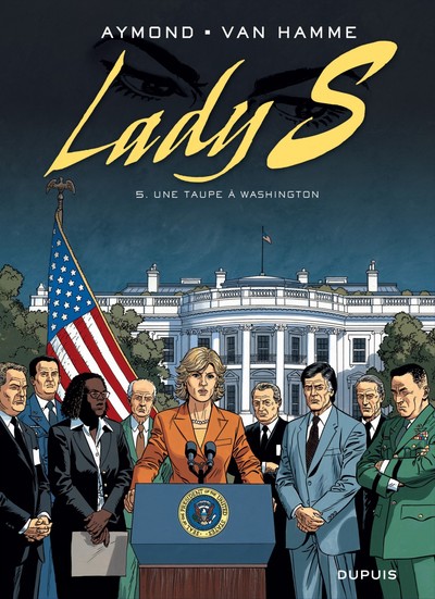 Lady S - Tome 5 - Une taupe à Washington (9782800140698-front-cover)