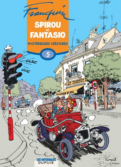 Spirou et Fantasio - L'intégrale - Tome 5 - Mystérieuses créatures (9782800141190-front-cover)