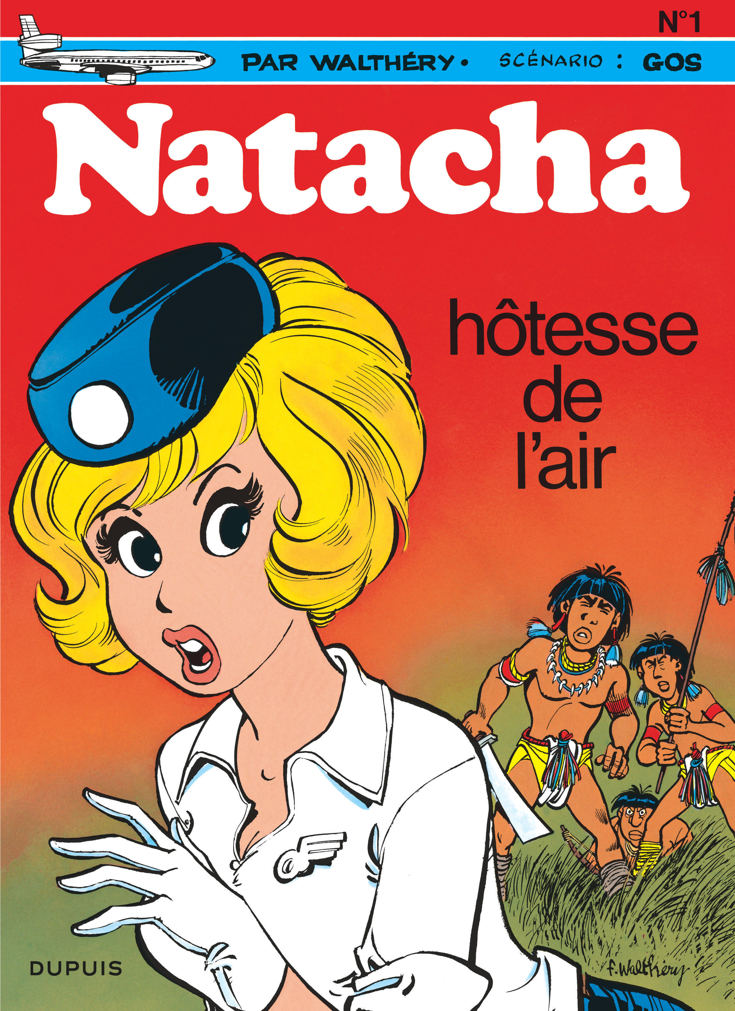 Natacha - Tome 1 - Natacha, hôtesse de l'air (9782800108490-front-cover)