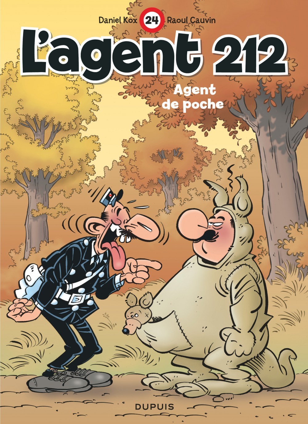 L'agent 212 - Tome 24 - Agent de poche (9782800136103-front-cover)