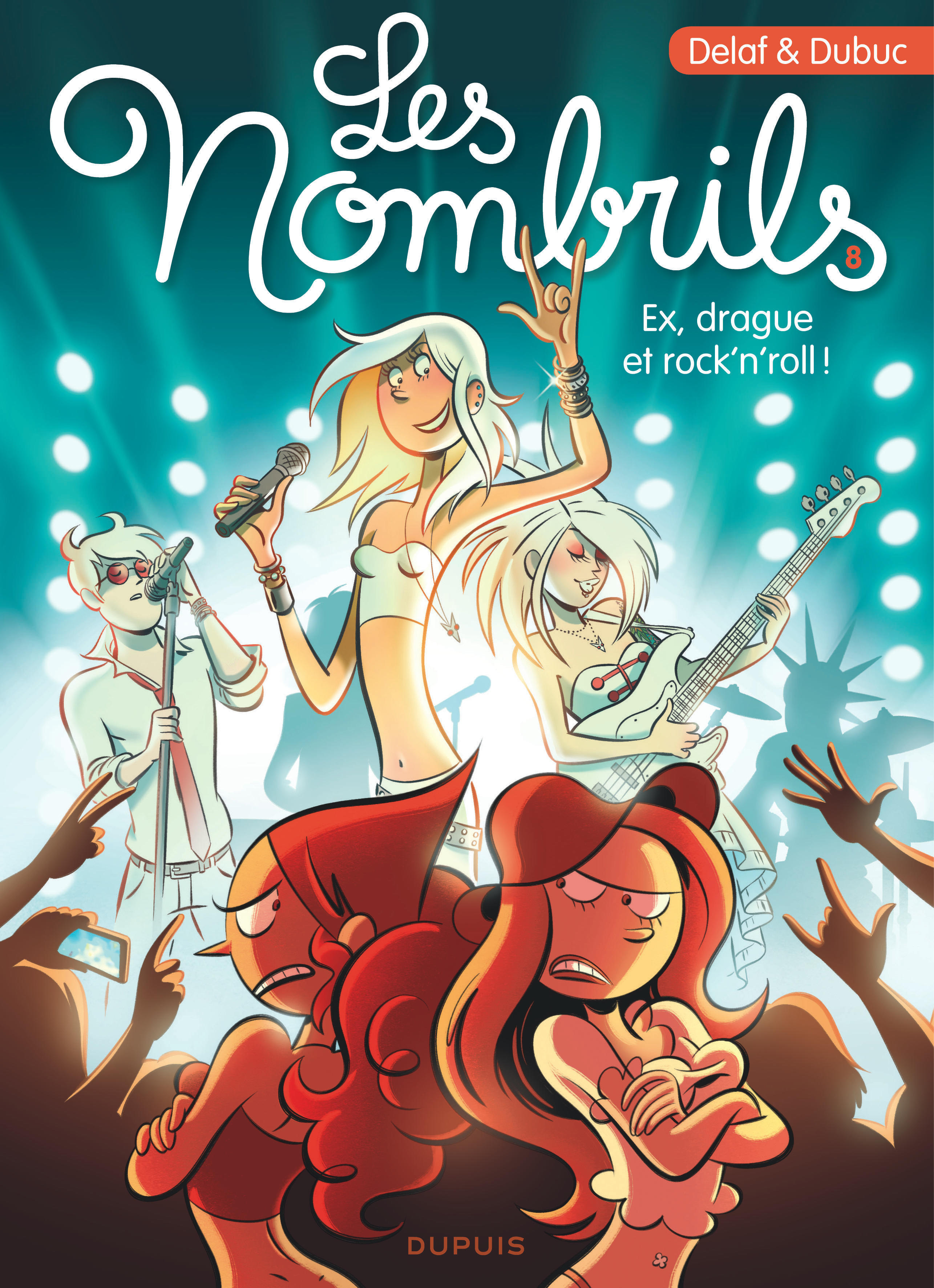 Les Nombrils - Tome 8 - Ex, drague et rock'n'roll ! (9782800171579-front-cover)