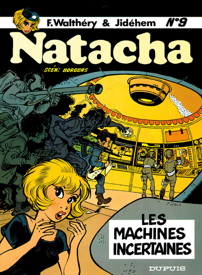 Natacha - Tome 9 - Les Machines incertaines (9782800108575-front-cover)