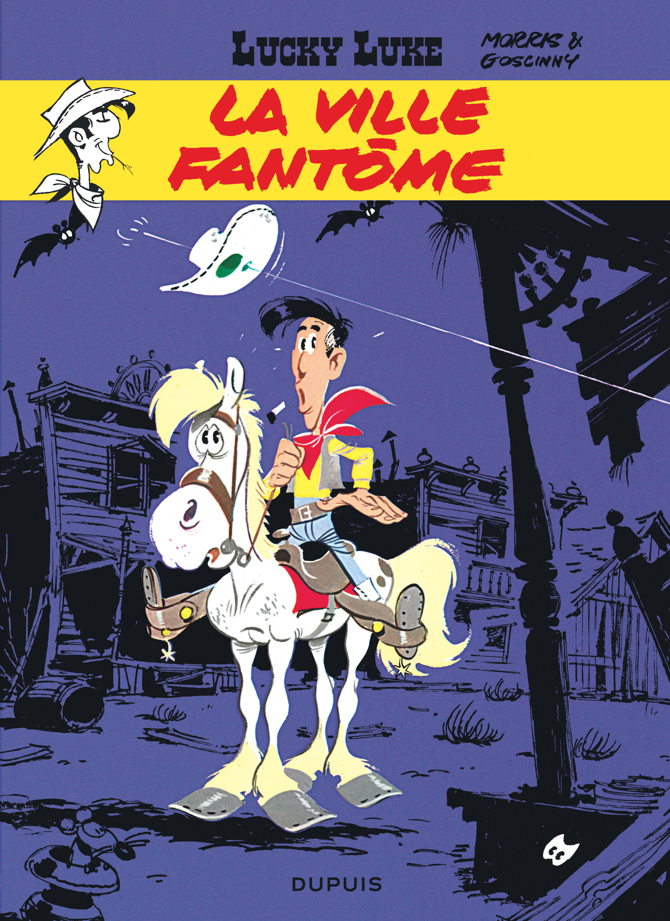 Lucky Luke - Tome 25 - La Ville fantôme (9782800114651-front-cover)