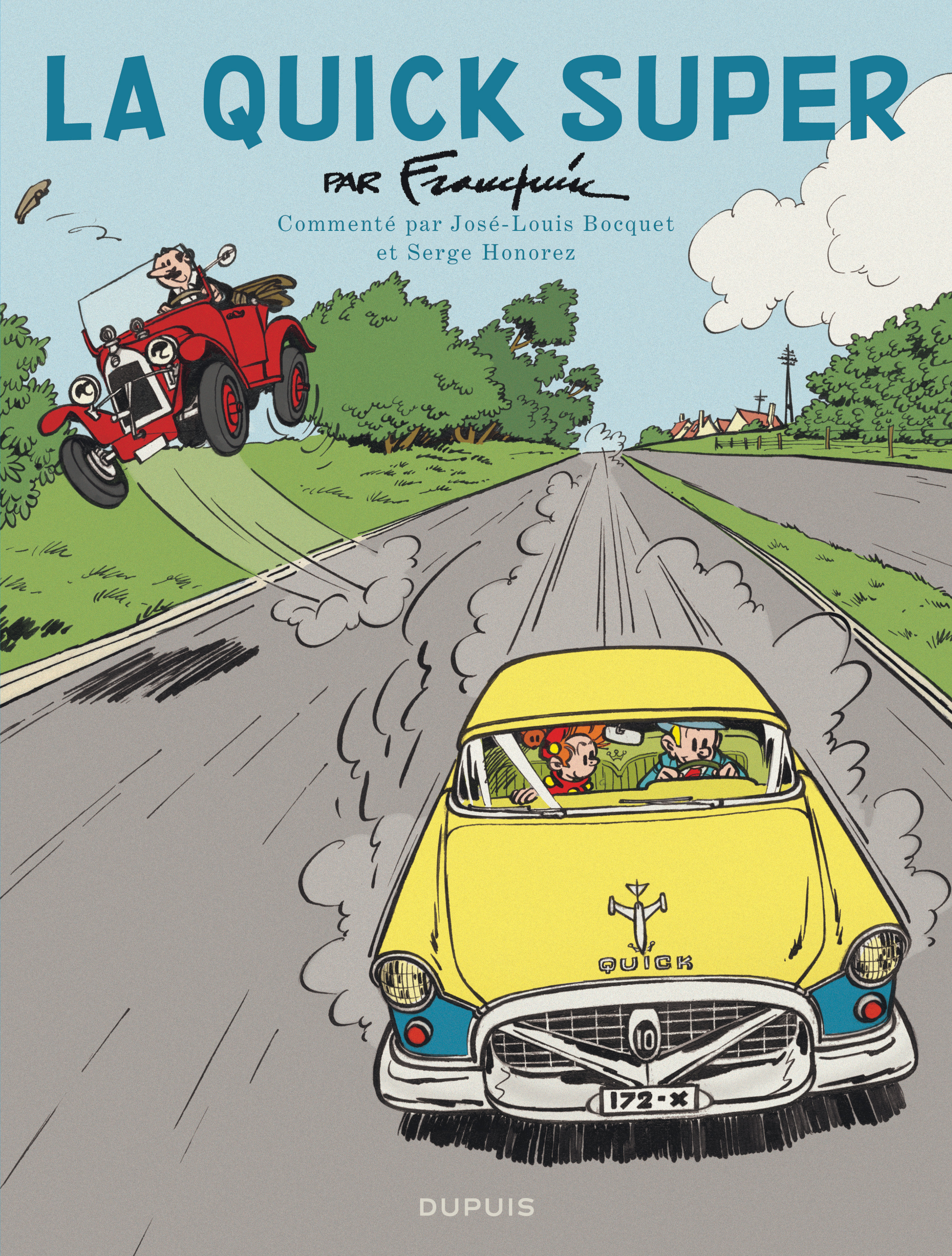 Spirou - édition commentée - La Quick Super (9782800162577-front-cover)