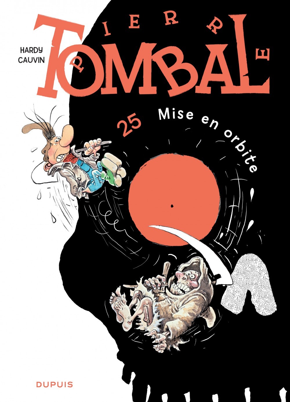 Pierre Tombal - Tome 25 - Mise en orbite (nouvelle maquette) (9782800156118-front-cover)