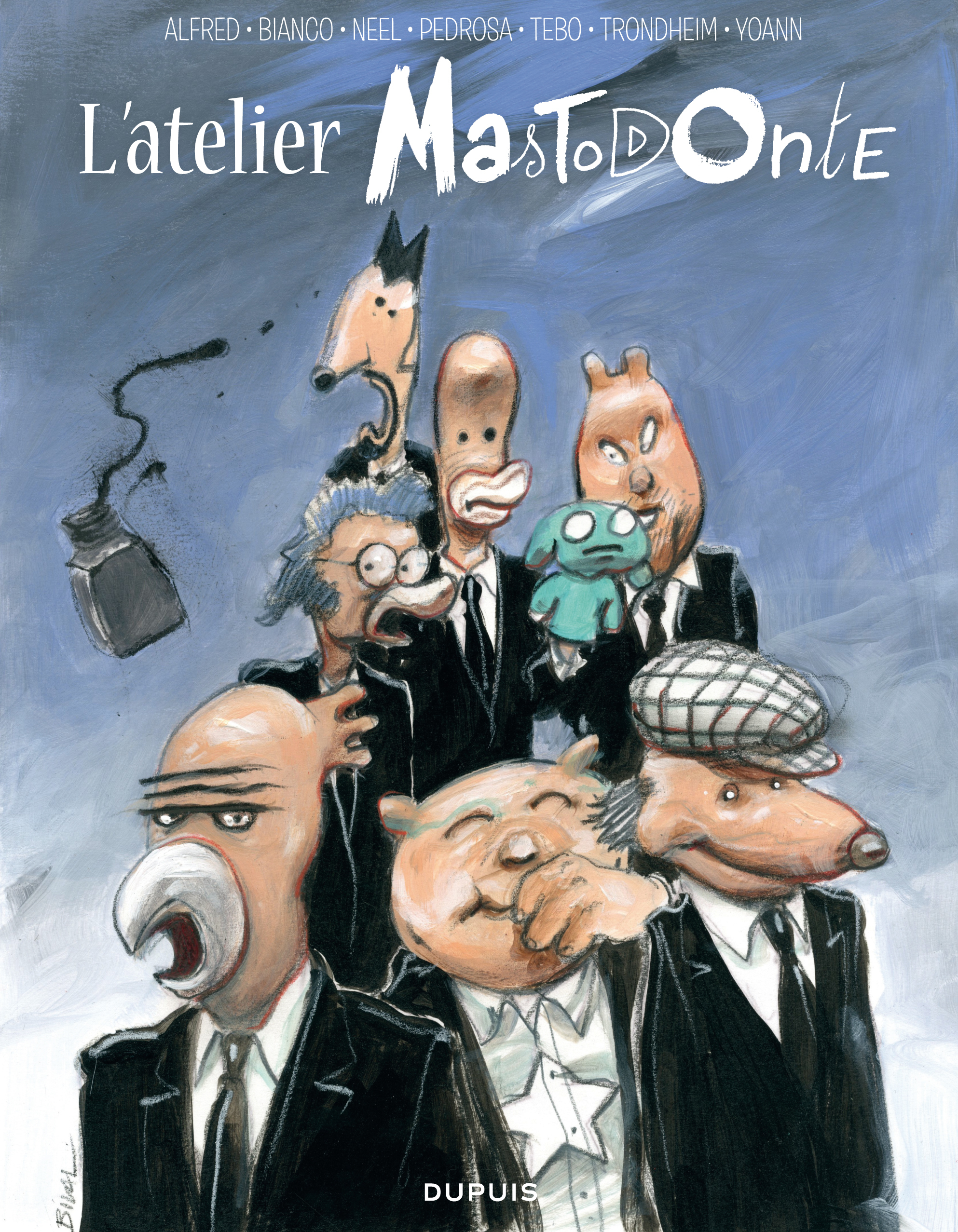 L'atelier Mastodonte - Tome 1 - L'atelier Mastodonte, tome 1 (9782800153698-front-cover)