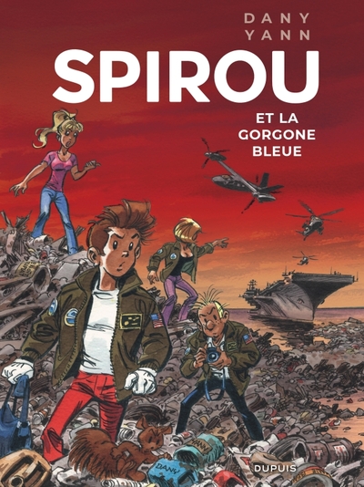 Le Spirou de Dany et Yann - Spirou et la Gorgone bleue (9782800167800-front-cover)