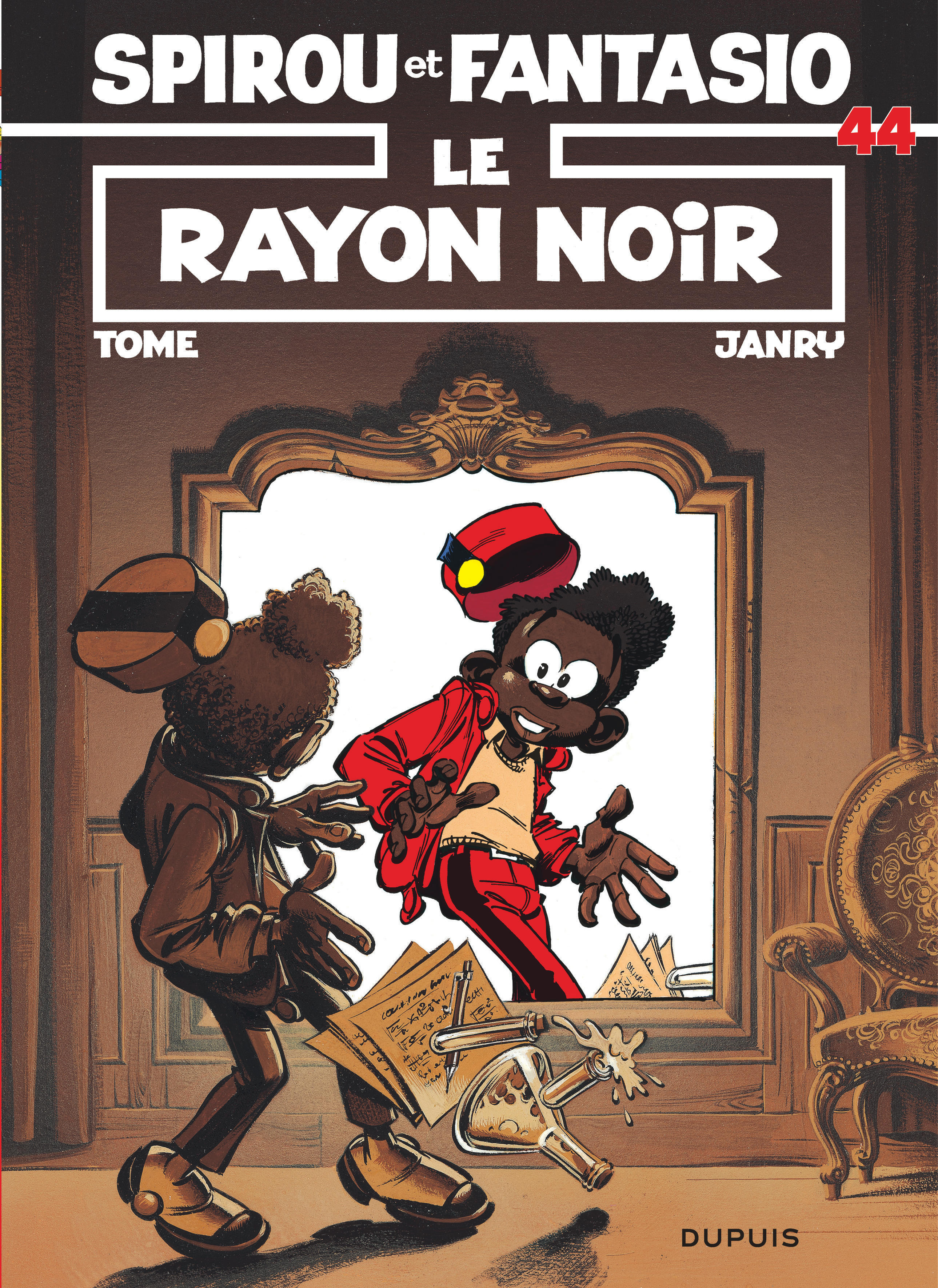 Spirou et Fantasio - Tome 44 - Le Rayon noir (9782800119601-front-cover)