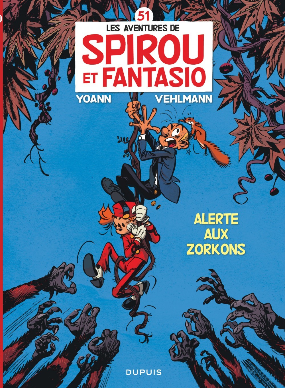 Spirou et Fantasio - Tome 51 - Alerte aux Zorkons (9782800144818-front-cover)