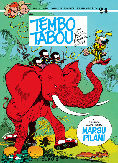Spirou et Fantasio - Tome 24 - Tembo Tabou (9782800103518-front-cover)