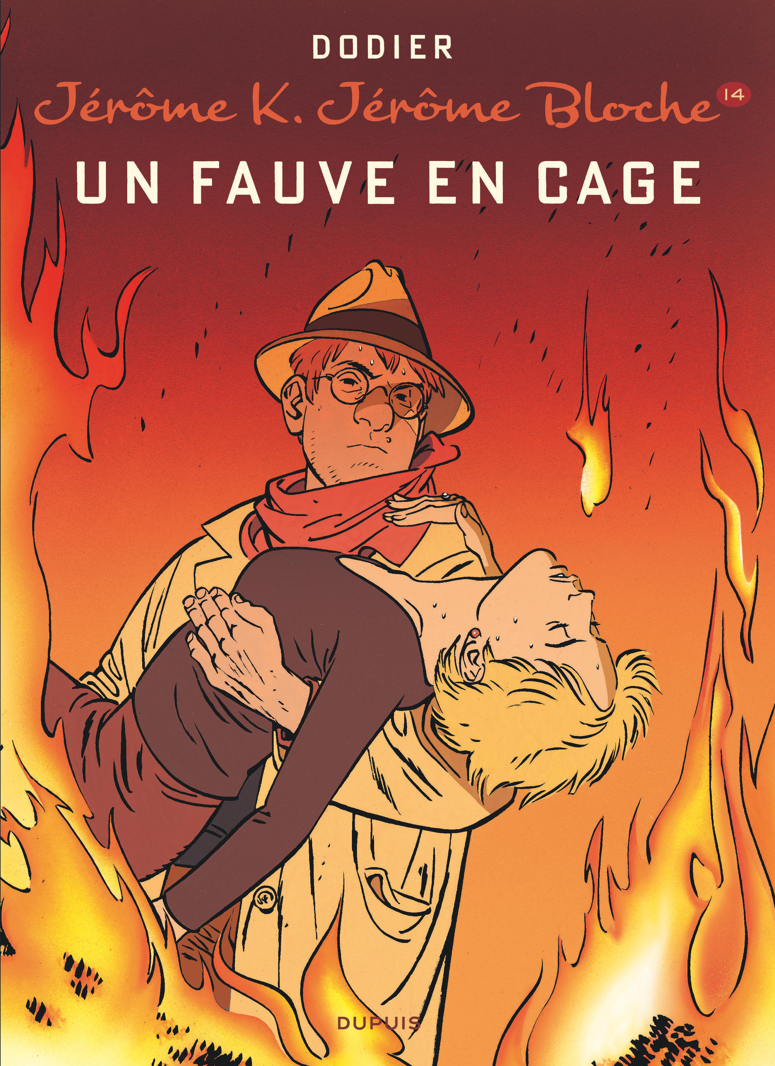 Jérôme K. Jérôme Bloche - Tome 14 - Un fauve en cage (réédition) (9782800158471-front-cover)