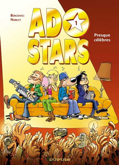 Adostars - Tome 1 - Presque célèbres (9782800139128-front-cover)