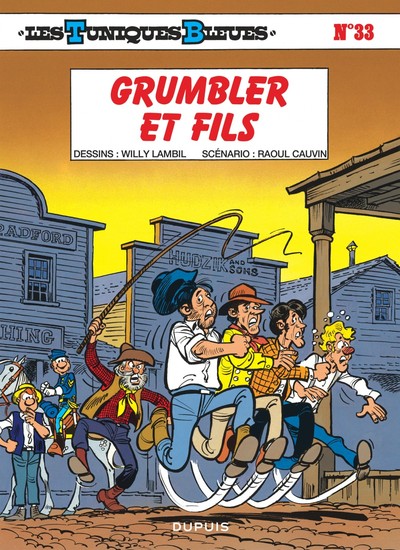 Les Tuniques Bleues - Tome 33 - Grumbler et fils (9782800119229-front-cover)