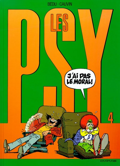 Les Psy - Tome 4 - J'ai pas le moral ! (9782800123332-front-cover)