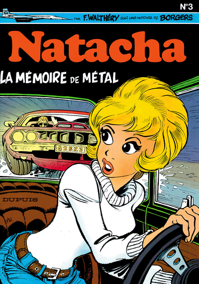 Natacha - Tome 3 - La Mémoire de métal (9782800108513-front-cover)