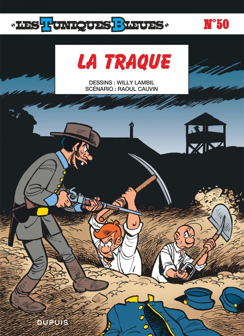 Les Tuniques Bleues - Tome 50 - La traque (9782800138466-front-cover)