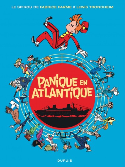 Le Spirou de ... - Tome 6 - Panique en Atlantique (9782800147383-front-cover)