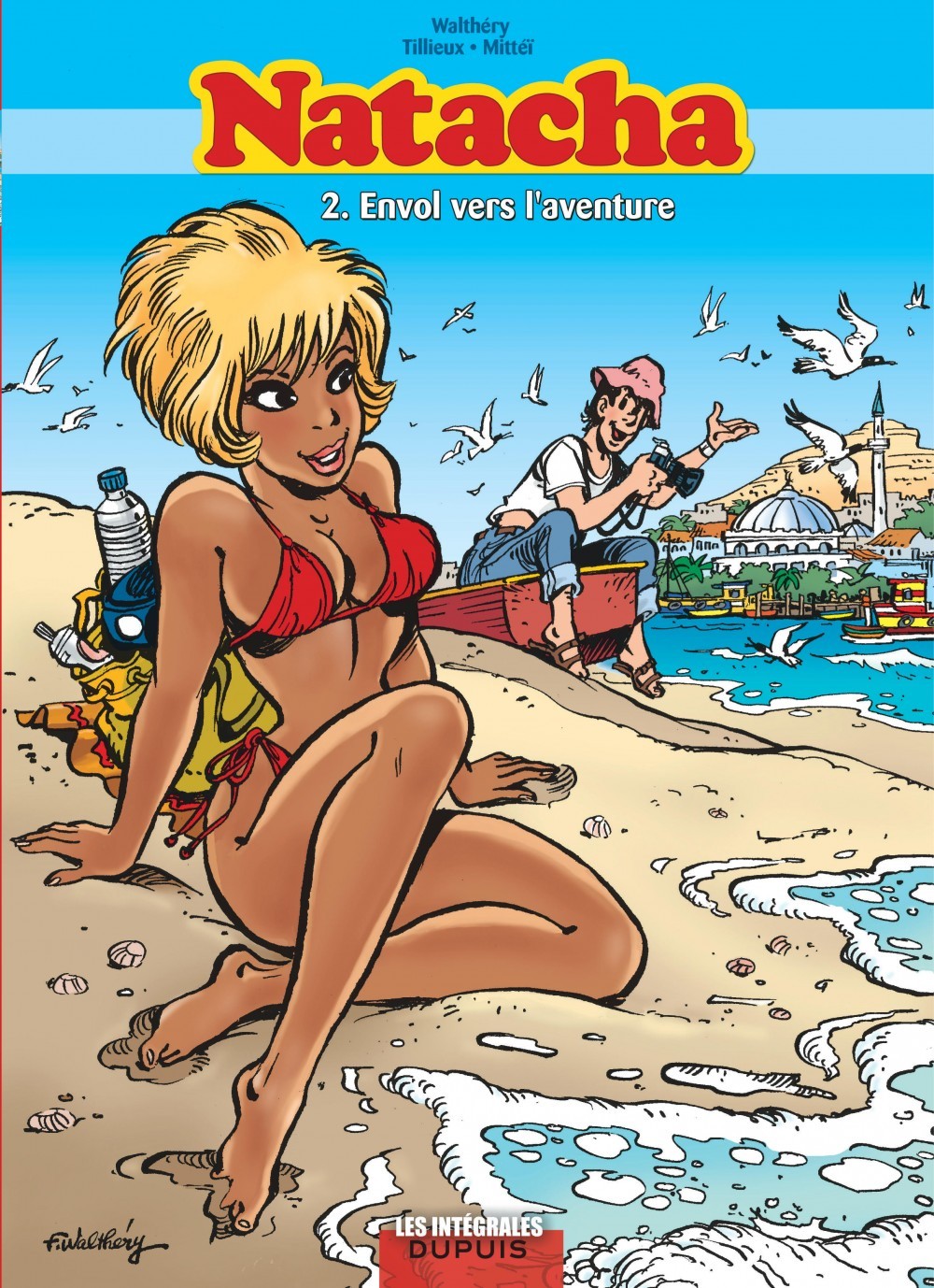 Natacha - L'intégrale - Tome 2 (9782800141183-front-cover)