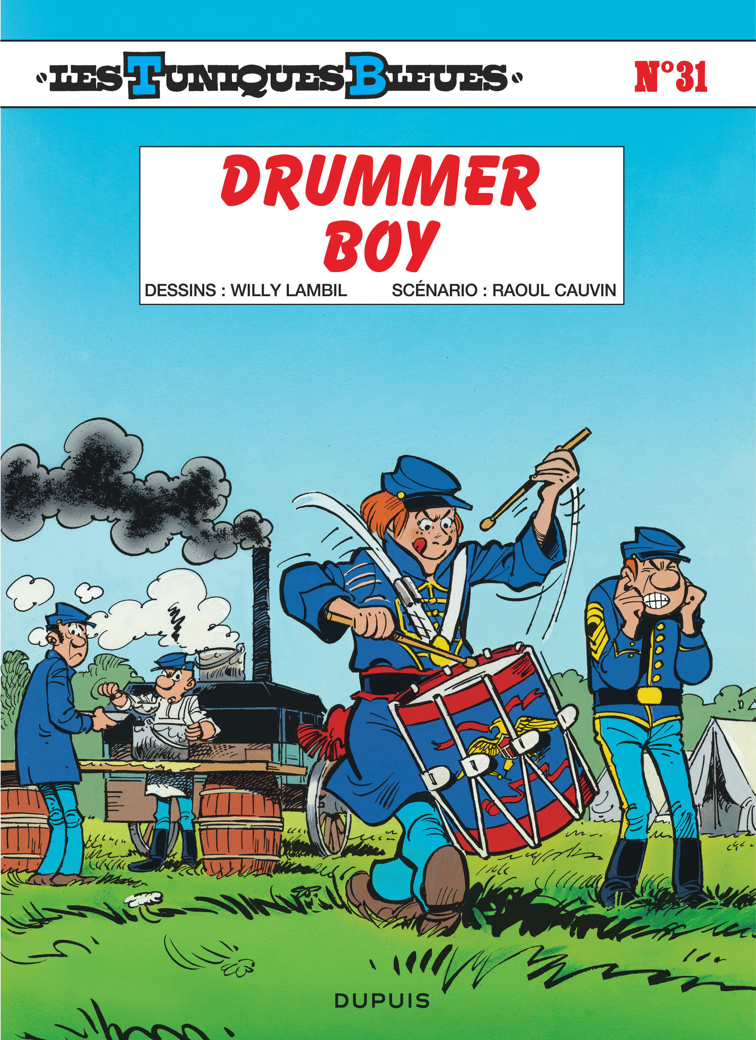 Les Tuniques Bleues - Tome 31 - Drummer boy (9782800117782-front-cover)