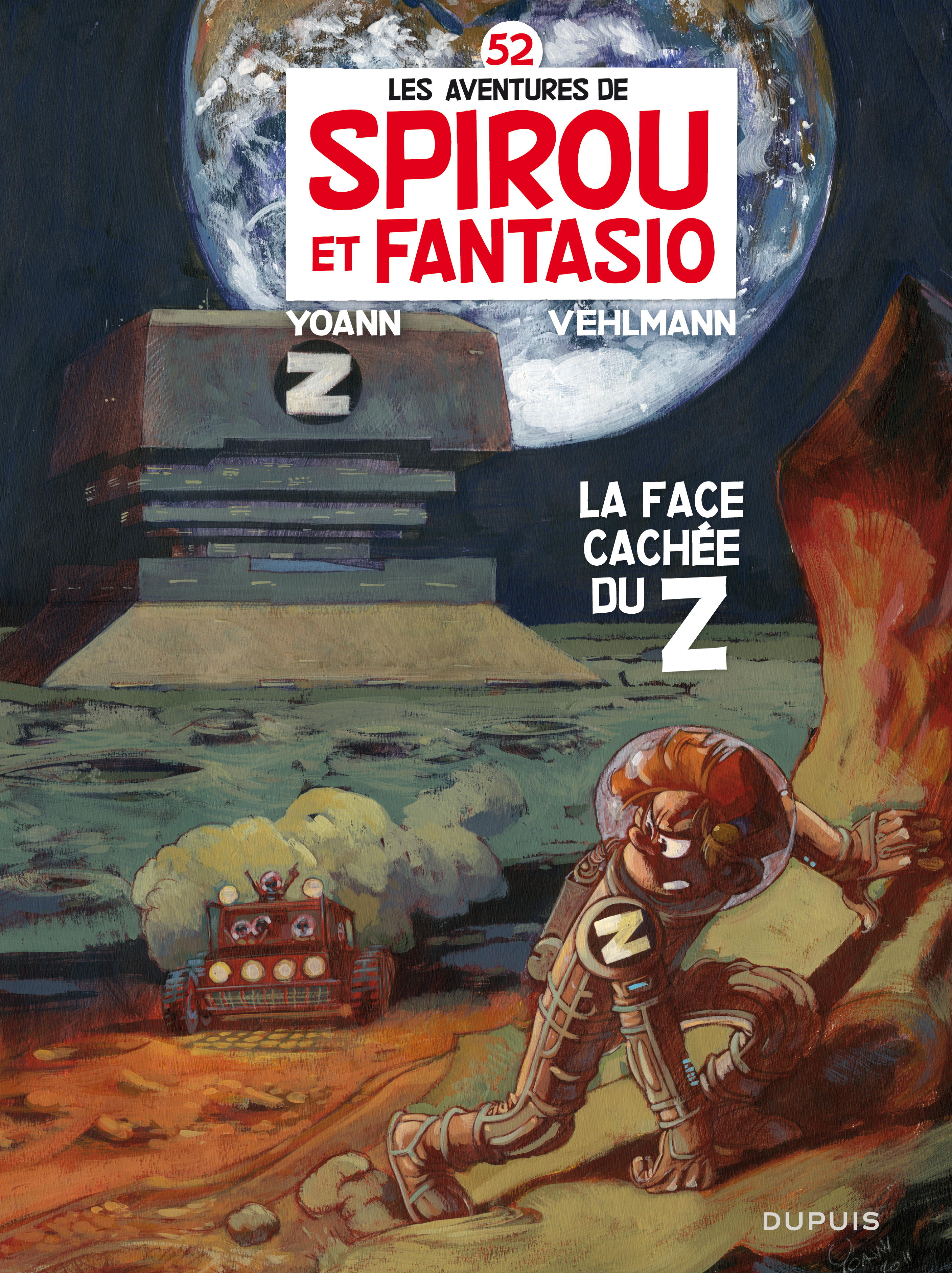 Spirou et Fantasio - Tome 52 - La face cachée du Z (luxe) (9782800153193-front-cover)