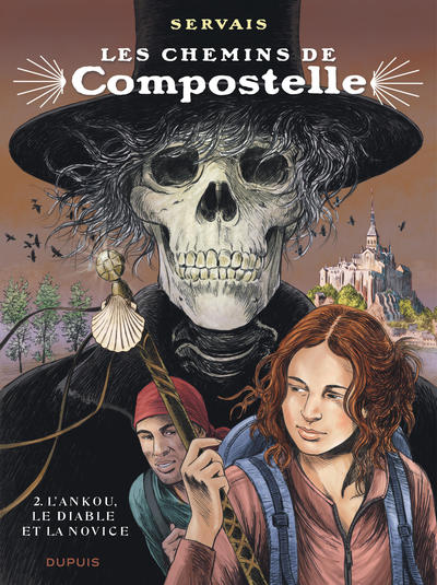 Les chemins de Compostelle - Tome 2 - L'ankou, le diable et la novice (9782800163598-front-cover)