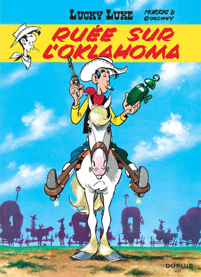Lucky Luke - Tome 14 - Ruée sur l'Oklahoma (9782800114545-front-cover)