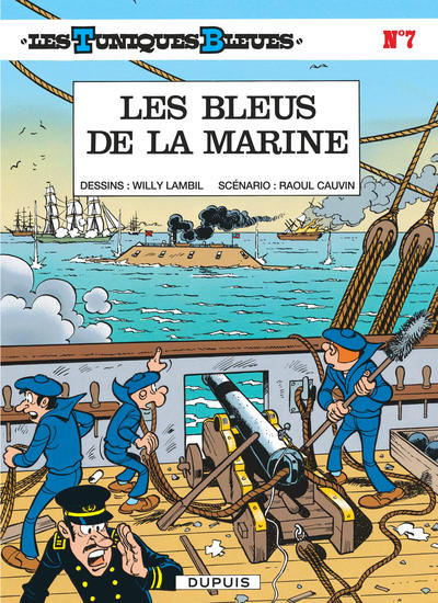 Les Tuniques Bleues - Tome 7 - Les Bleus de la marine (9782800108643-front-cover)
