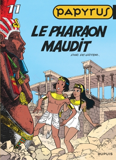 Papyrus - Tome 11 - Le Pharaon maudit (9782800127316-front-cover)