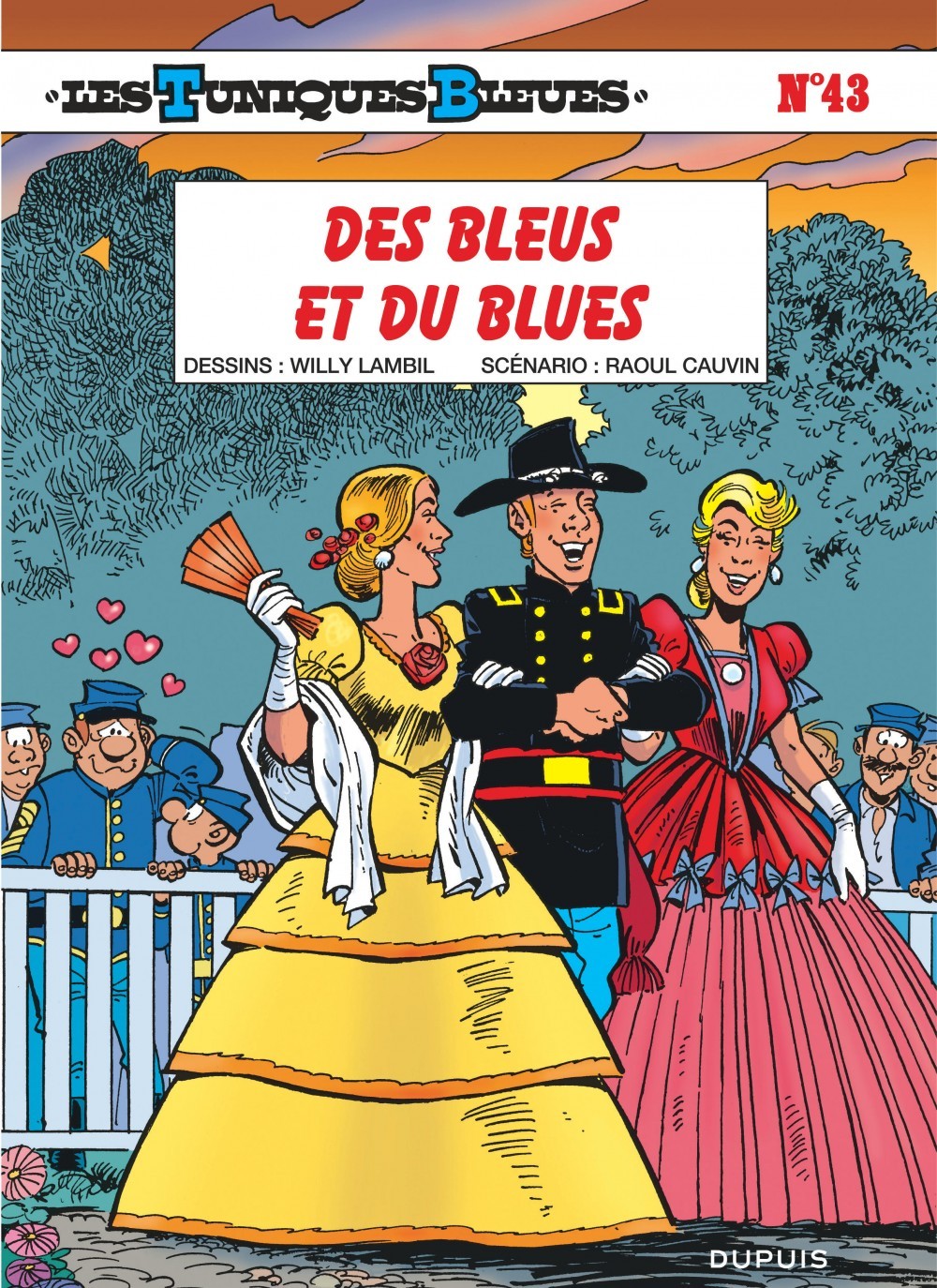 Les Tuniques Bleues - Tome 43 - Des Bleus et du blues (9782800129440-front-cover)