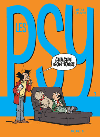 Les Psy - Tome 7 - Chacun son tour ! (nouvelle maquette) (9782800165028-front-cover)