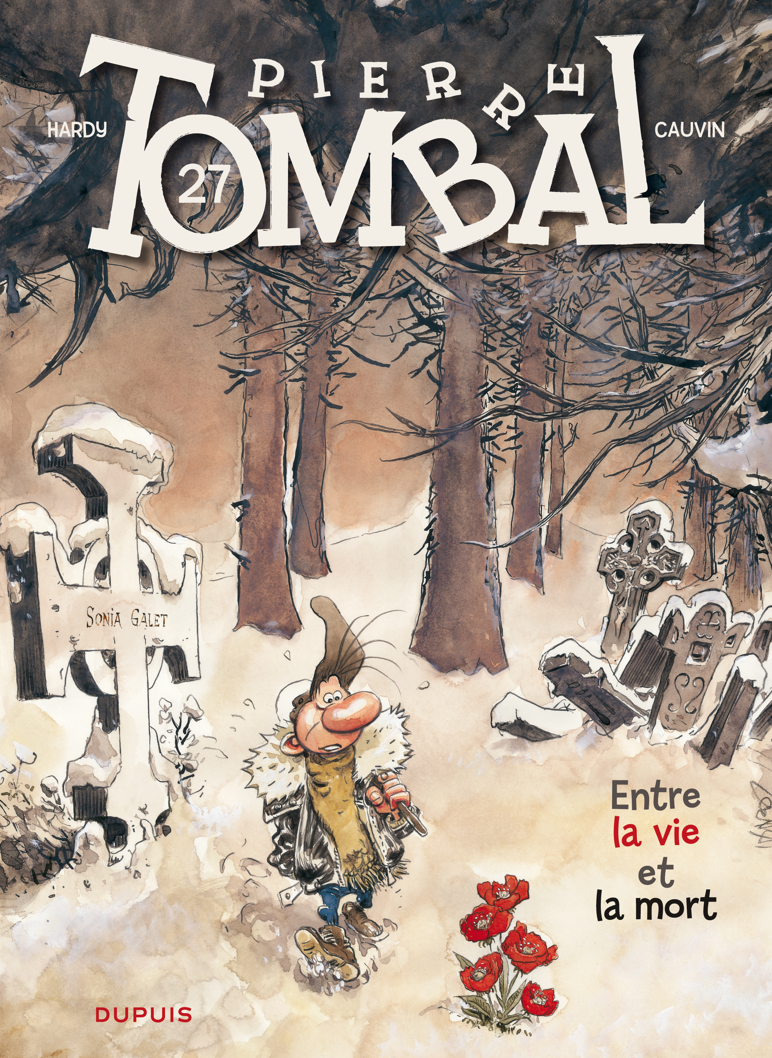 Pierre Tombal - Tome 27 - Entre la vie et la mort (9782800147550-front-cover)