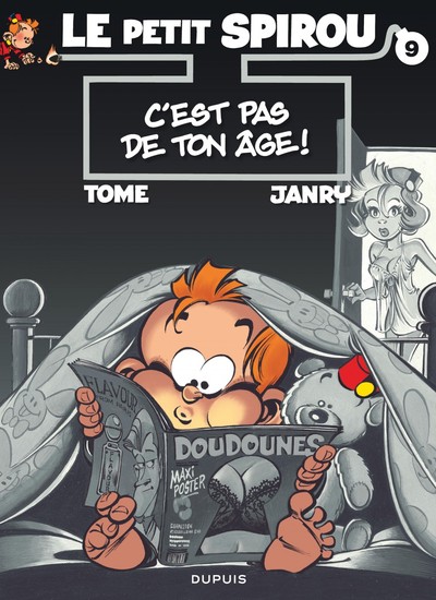 Le Petit Spirou - Tome 9 - C'est pas de ton âge ! (9782800129617-front-cover)
