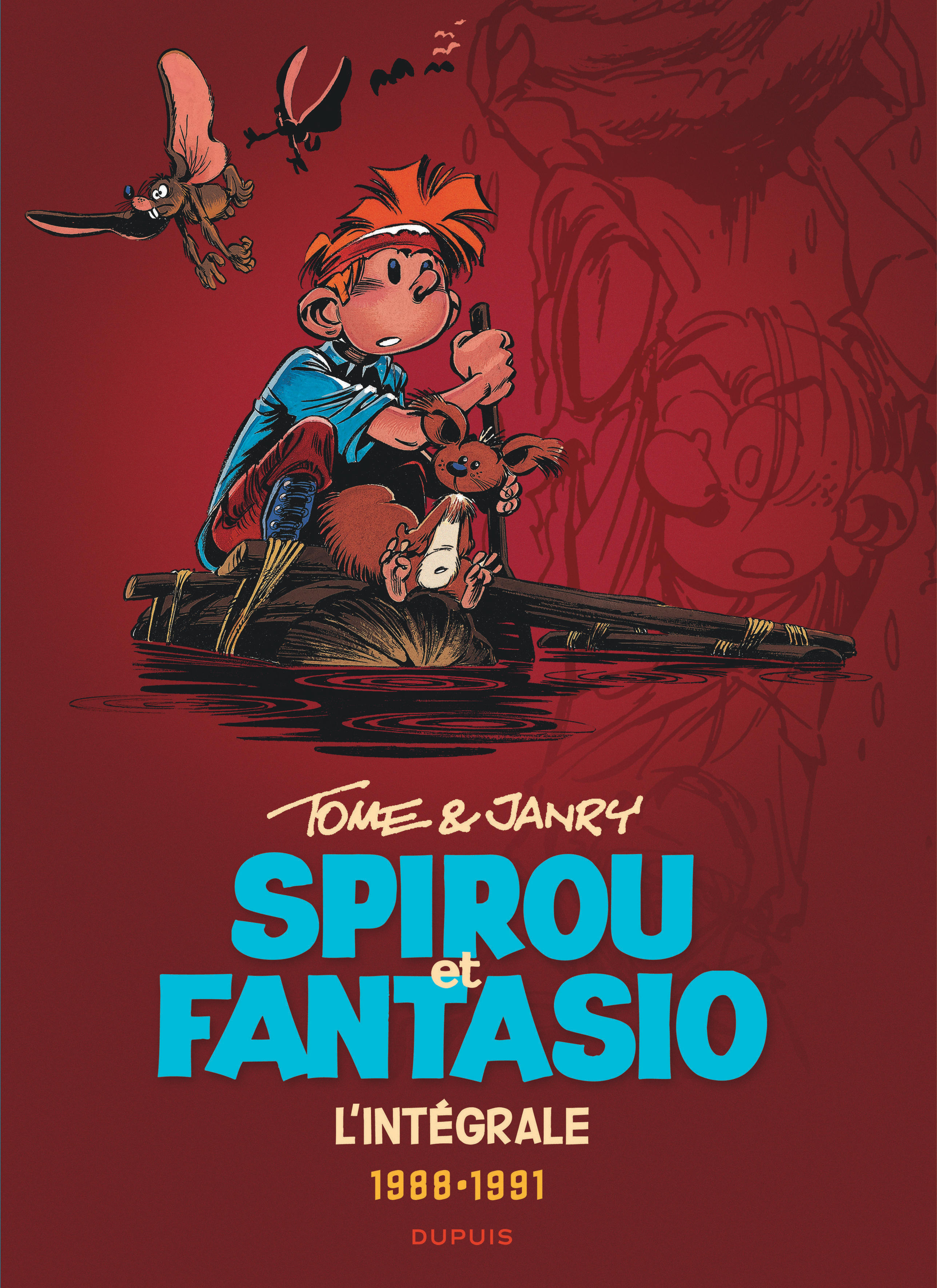 Spirou et Fantasio - L'intégrale - Tome 15 - Tome & Janry 1988-1991 (9782800160870-front-cover)