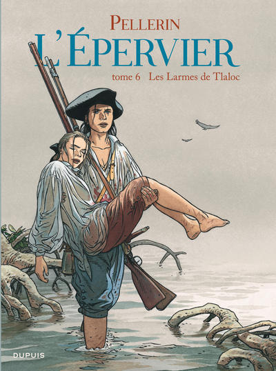 Epervier (L') - Tome 6 - Les Larmes de Tlaloc (réédition) (9782800156712-front-cover)