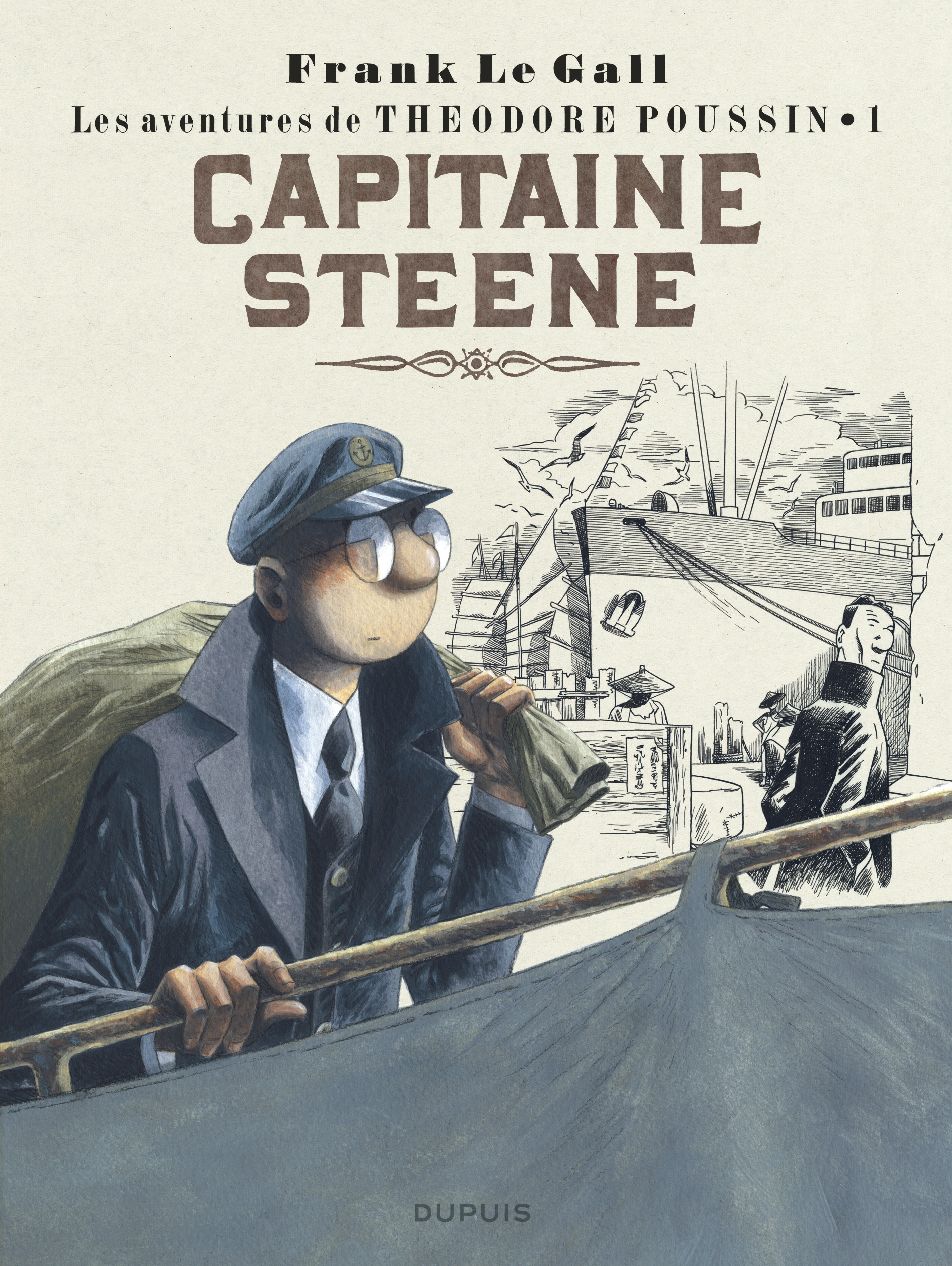 Théodore Poussin - Tome 1 - Capitaine Steene (Réédition) (9782800167459-front-cover)