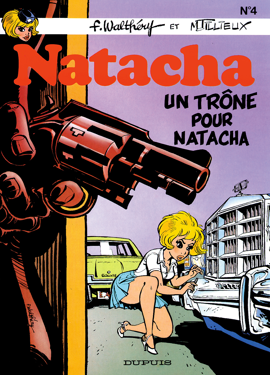 Natacha - Tome 4 - Un trône pour Natacha (9782800108520-front-cover)