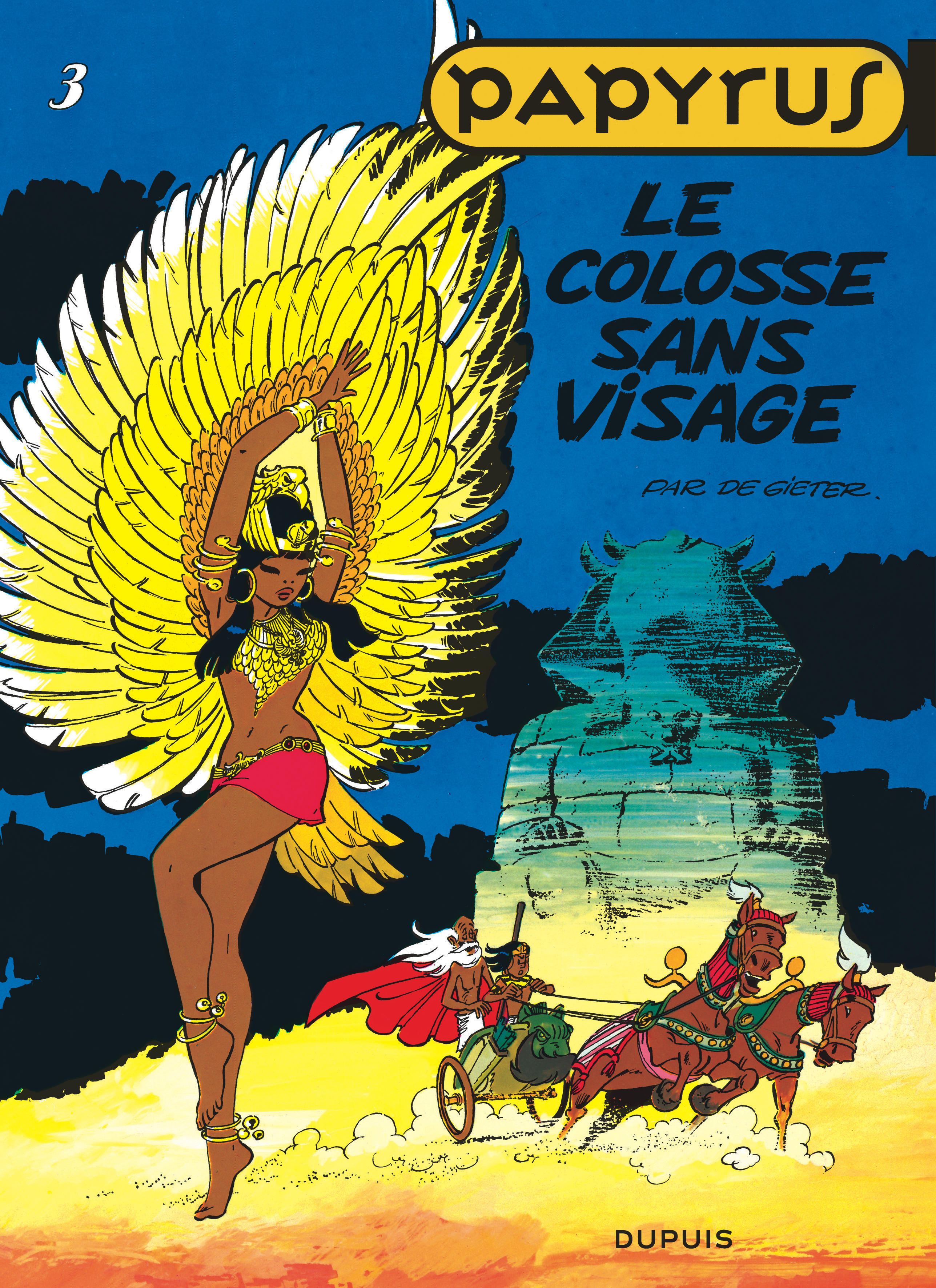 Papyrus - Tome 3 - Le Colosse sans visage (9782800127231-front-cover)