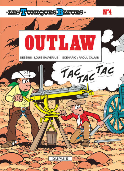 Les Tuniques Bleues - Tome 4 - Outlaw (9782800108612-front-cover)