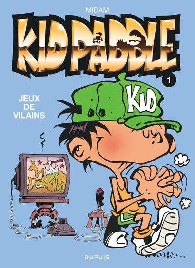 Kid Paddle - Tome 1 - Jeux de vilains (9782800122540-front-cover)