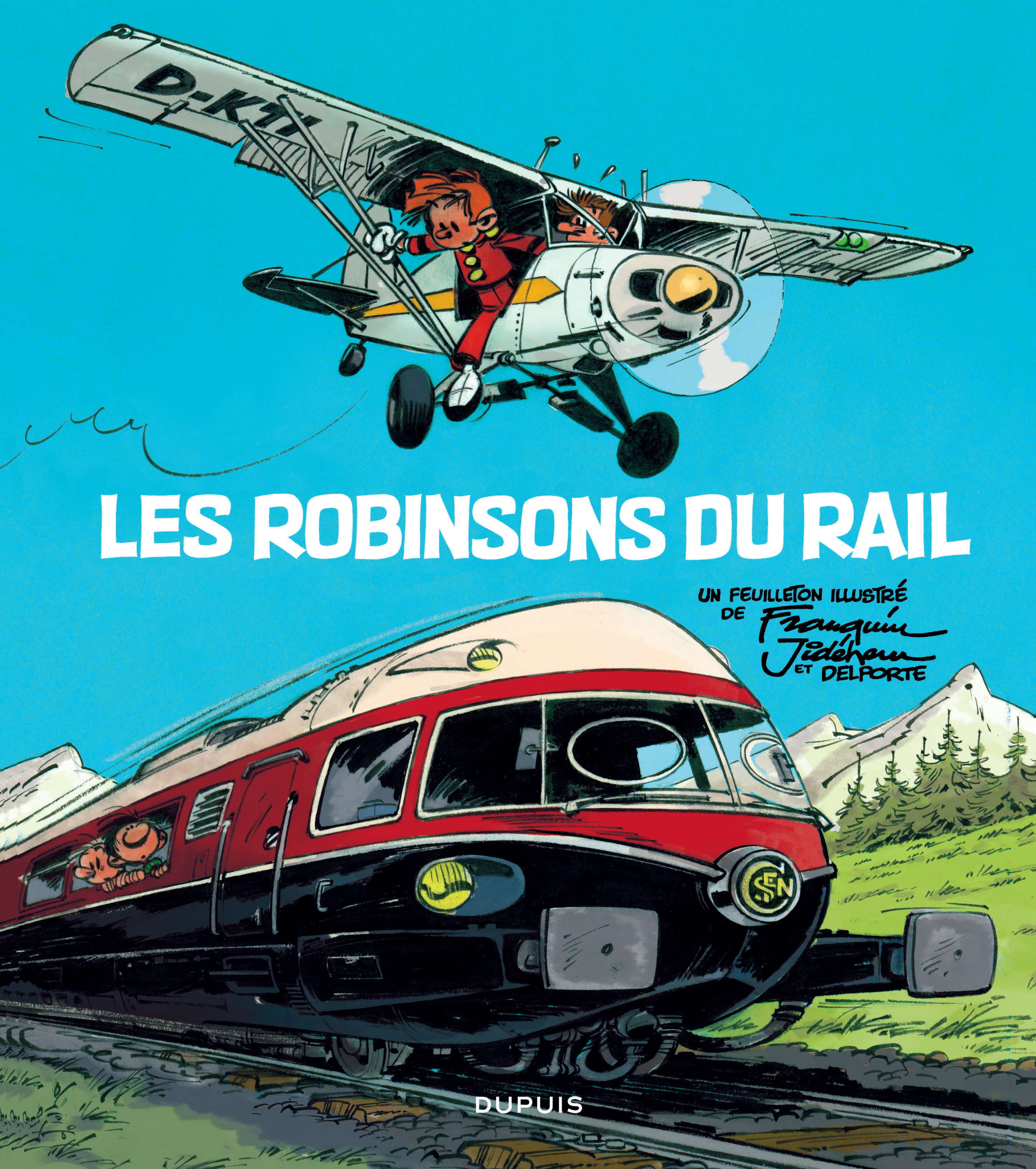 Les Robinsons du rail - Tome 0 - Les Robinsons du rail (9782800153582-front-cover)