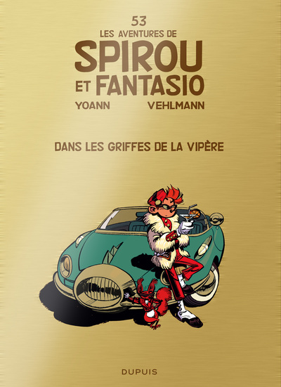 Spirou et Fantasio - Tome 53 - Dans les griffes de la Vipère (gold) (9782800156156-front-cover)