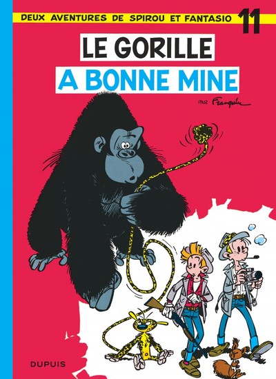 Spirou et Fantasio - Tome 11 - Le Gorille a bonne mine (9782800100135-front-cover)