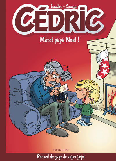 Cédric Best Of - Tome 9 - Merci Pépé Noël ! (9782800174518-front-cover)