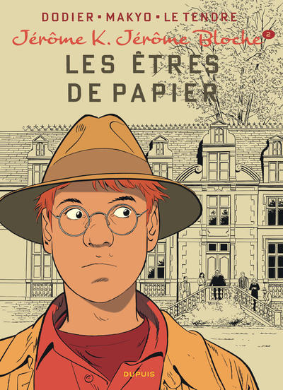 Jérôme K. Jérôme Bloche - Tome 2 - Les Êtres de papier (nouvelle maquette) (9782800155685-front-cover)